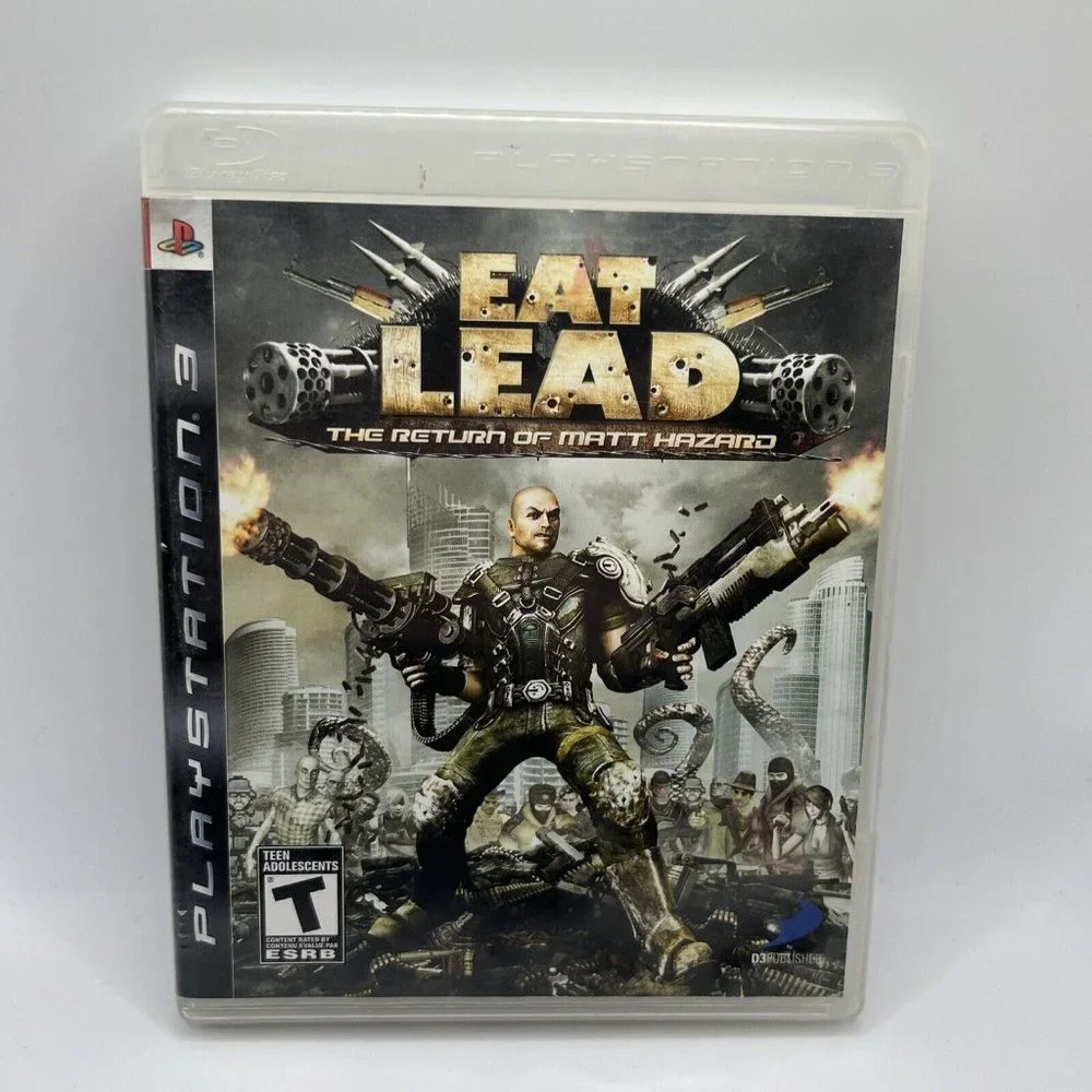Eat‎ Lead: The Return of Matt Hazard (Sony PlayStation 3, 2009) No Manual